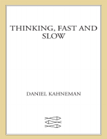 Thinking, Fast and Slow By Daniel Kahneman..epub